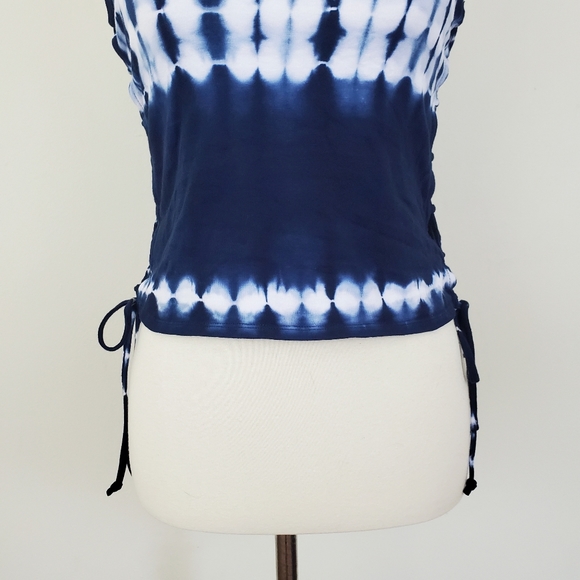 LunaChix Tie Dye Tank With Lace Up Sides - Picture 4 of 10